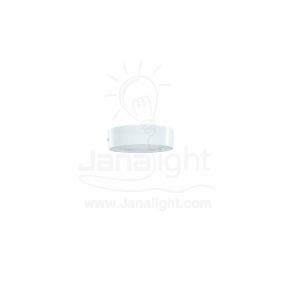 سبوت بانيل لطش 6 وات مدور ابيض panel spotlight 6 watt round warm